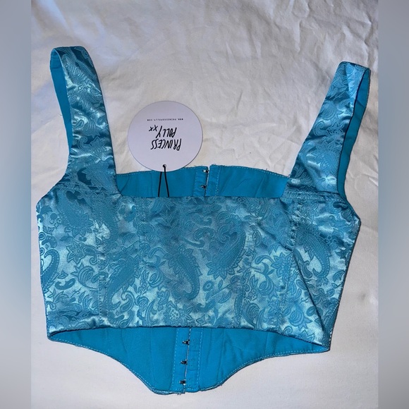 Princess Polly Blue Corset NWT - Picture 4 of 7